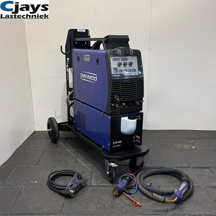 Parweld XTM356i Synergisch Mig Mag lasapparaat + Garantie, Doe-het-zelf en Verbouw, Gereedschap | Lasapparaten, Gebruikt, Co2
