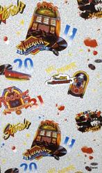 12858 behang Speels kinderbehang behang jukebox muziek Swiet, Verzenden, 75 m² of meer