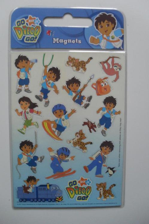 Go Diego Go magneten set groot Nick Jr., Verzamelen, Stripfiguren, Zo goed als nieuw, Verzenden