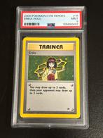 Erika #16 pokemon gym heroes, Hobby en Vrije tijd, Verzamelkaartspellen | Pokémon, Ophalen of Verzenden, Zo goed als nieuw, Losse kaart