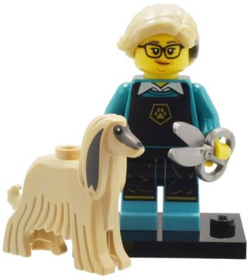 Lego Collectable Minifigures Series 25 Pet Groomer col25-12 beschikbaar voor biedingen
