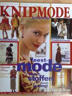 Knipmode november 1997 , feestmode, Hobby en Vrije tijd, Kledingpatronen, Verzenden, Zo goed als nieuw, Knipmode