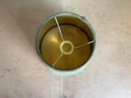 LAMPENKAPJE VELOURS MET GOUDEN BIESJE, Huis en Inrichting, Lampen | Lampenkappen, Gebruikt, Rond, Ophalen of Verzenden, Minder dan 25 cm