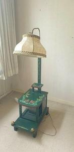Ouderwetse vloerlamp Zenith, Ophalen, Gebruikt, Vintage, Hout