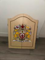 Dartbord kast met 'The Lord of Arms' design, Sport en Fitness, Darts, Ophalen, Gebruikt, Dartbord