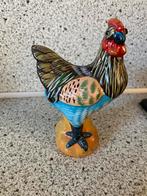 Haantje aardewerk mooi glazuur 13 cm hoog, Ophalen of Verzenden, Zo goed als nieuw, Dier