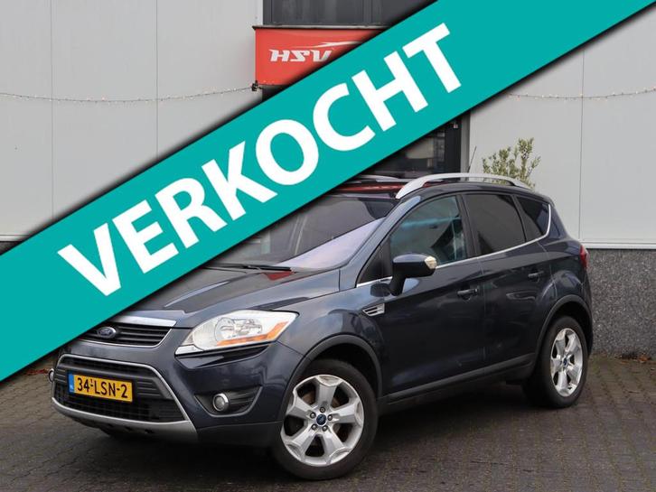 Ford Kuga 2.0 TDCi Titanium airco LM navi, Auto's, Ford, Bedrijf, Te koop, Kuga, 4x4, ABS, Airbags, Airconditioning, Boordcomputer