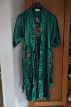 Kimono badjas rayon satijn maat L, Ophalen of Verzenden, Zo goed als nieuw, Maat 42/44 (L)