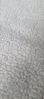 Stof, coupon , 75cm x45cm, teddy, Overige materialen, Beige, Ophalen of Verzenden, Zo goed als nieuw