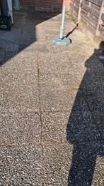 Grindtegels gratis, Ophalen, Gebruikt, 10 m² of meer, Beton