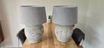 Prachtige betonlook lampen set, Ophalen, Rond, Zo goed als nieuw, 50 cm of meer