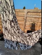 Sjieke elegante Zomerjurk 40/42 zwart Wit, Maat 38/40 (M), Galajurk, Wit, Ophalen of Verzenden