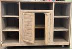 commode van steigerhout, Kinderen en Baby's, Kinderkamer | Commodes en Kasten, Ophalen, 50 tot 70 cm, Opstaande rand, 100 cm of meer