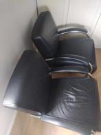 Molinari accademia fauteuil leren, Ophalen, Gebruikt, 75 tot 100 cm, Metaal