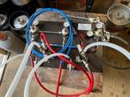 CO2 reducer, Fustkoppelingen, Spoelkoppen Montagebord, Witgoed en Apparatuur, Thuistaps, Ophalen of Verzenden, Zo goed als nieuw