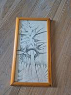 Vintage duivel offer originele ets satanisme Jan van Oost, Antiek en Kunst, Ophalen of Verzenden