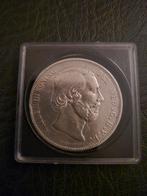 Zilveren 2 1/2 Gulden Willem III 1872, Postzegels en Munten, Munten | Nederland, Koning Willem III, Zilver, Ophalen of Verzenden