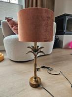 Tafellamp + lampenkap, Huis en Inrichting, Ophalen, Zo goed als nieuw, Rond, 50 cm of meer