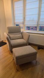 FAMMARP ikea 3 zits-bank, stoel en hocker, Huis en Inrichting, Banken | Bankstellen, Ophalen, Zo goed als nieuw, 75 tot 100 cm