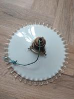 Vintage hanglamp glas, Ophalen of Verzenden, Zo goed als nieuw, Glas