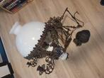 Antieke olielamp compleet, Antiek en Kunst, Antiek | Lampen, Ophalen