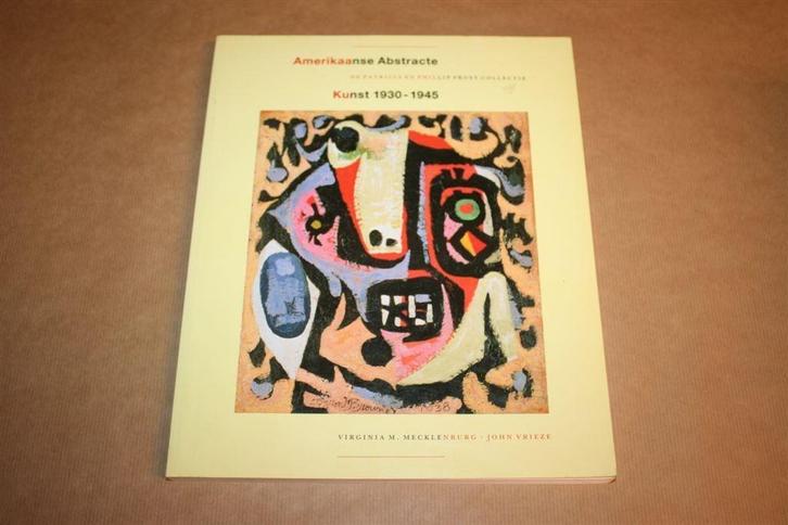 Amerikaanse abstracte kunst 1930-1945 - Frost collectie, Boeken, Kunst en Cultuur | Beeldend, Gelezen, Ophalen of Verzenden