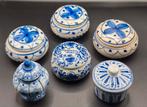 6 Blauw-Witte Vietnamese Potjes, Ophalen of Verzenden