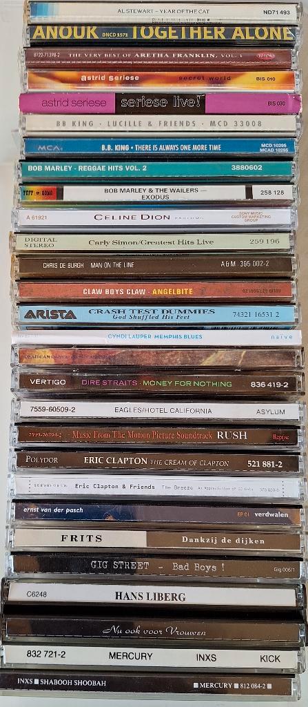 CD - 81 stuks, Cd's en Dvd's, Cd's | Pop, Gebruikt, 1980 tot 2000, Ophalen of Verzenden