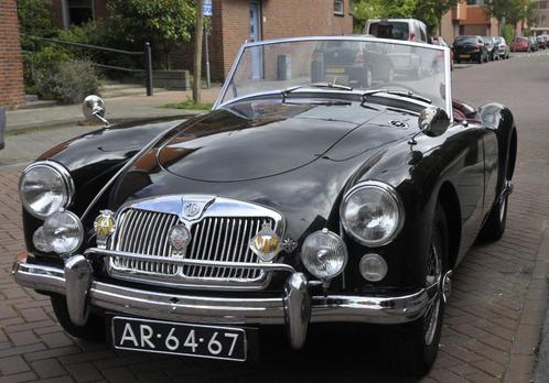 MG A 1959 1600 MK 1 1959 Zwart, Auto's, MG, Particulier, A, Lederen bekleding, Radio, Benzine, Cabriolet, Handgeschakeld, Geïmporteerd