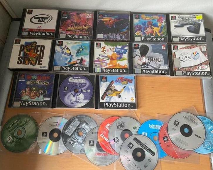 PlayStation 1 games race pakket, Spelcomputers en Games, Games | Sony PlayStation 1, Zo goed als nieuw, Racen en Vliegen, 1 speler