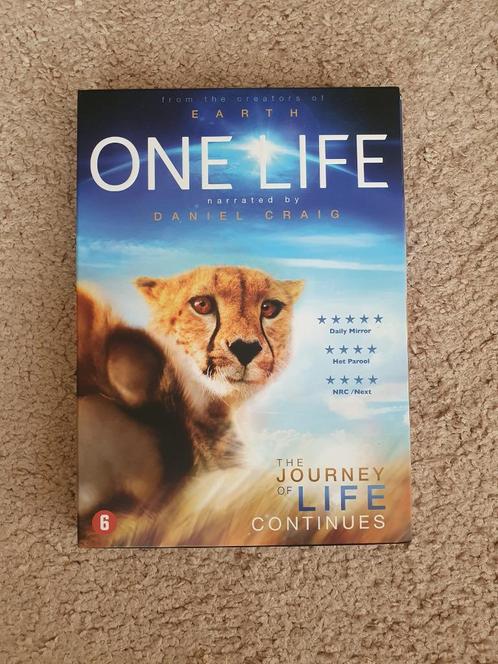 DVD One Life 2011 met Daniel Craig, Cd's en Dvd's, Dvd's | Documentaire en Educatief, Gebruikt, Natuur, Alle leeftijden, Ophalen of Verzenden