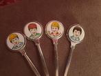 Theelepels van alle 14 kleinkinderen van Juliana als nieuw, Ophalen of Verzenden, Zo goed als nieuw, Nederland, Speld(je) of Lepel(tje)