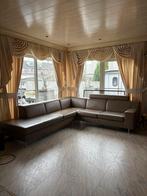 Hoekbank leer, Ophalen, Zo goed als nieuw, Leer