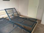 Auping bed 2x90x220 - Hoofdeinde/voeteneinde verstelbaar, Ophalen, Gebruikt, Metaal, Verstelbaar