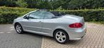 Peugeot 307 2.0 16V CC automaat 2004 zilvergrijs metallic, Auto's, Zwart, 4 cilinders, Cabriolet, 4 stoelen