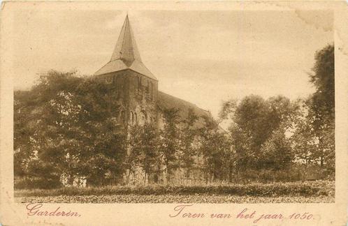 (387-249-029) Garderen Toren van het jaar 1050, Verzamelen, Ansichtkaarten | Nederland, Gelderland, Verzenden