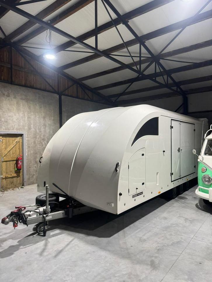 Brian James Racetrailer - 2014 - Nieuwstaat, Caravans en Kamperen, Caravanstallingen