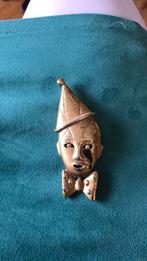 Pierrot broche, Ophalen of Verzenden, Gebruikt, 7 tot 10 cm, Overige materialen