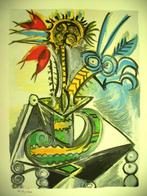 Picasso (1881) Kleur Lithografie " Het Bouquet " Gen Ges, Ophalen of Verzenden