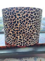 Dierenprint lampenkap, Huis en Inrichting, Ophalen, Zo goed als nieuw, Rond, 25 tot 50 cm
