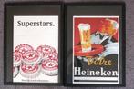 2 Heineken posters, Verzamelen, Biermerken, Overige typen, Heineken, Ophalen of Verzenden, Zo goed als nieuw