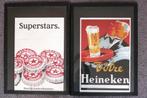 2 Heineken posters, Overige typen, Heineken, Ophalen of Verzenden, Zo goed als nieuw