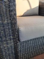 Borek, Loungestoel Bali met voetenbank, Nieuw! Zgan, Tuin en Terras, Tuinsets en Loungesets, Ophalen, Nieuw, Wicker