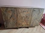 PTMD Roan mango hout kast, Ophalen, Zo goed als nieuw, 25 tot 50 cm, Minder dan 150 cm