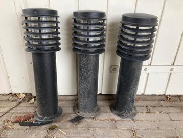 Diverse soorten Tuinlampen (totaal 11 stuks) beschikbaar voor biedingen
