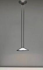 Design hanglamp van gepolijst aluminium, merk B-Lux, Ophalen, Gebruikt, Metaal, 75 cm of meer