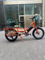 Tweedehands Radwagon Longtail elektrisch - oranje, Overige merken, Gebruikt, Ophalen of Verzenden, Bakfix