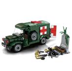 🎁 WW2 Bouwstenen - I03 - Amerikaanse Ambulance 🎁, Ophalen of Verzenden, Nieuw, Overige merken
