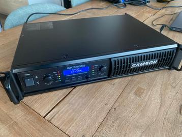 Samson SXD3000 versterker met DSP processor goed als nieuw beschikbaar voor biedingen