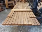 8 m2 sponningdelen geschaafd 2.7x7.0 cm - nr: HP172, Tuin en Terras, Ophalen, Nieuw, Hardhout, 250 cm of meer
